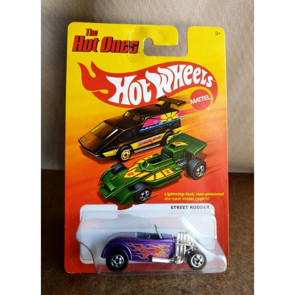 2011 Hot Wheels STREET RODDER FORD Dark Blue THE HOT ONES #W1584 Black Wall 1:64